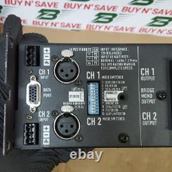 QSC CX302 Professional Amplifier 2 Channel 70V withPower Cord USED