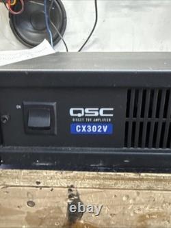 QSC CX302V Professional Power Amplifier 2-Channel, XLR