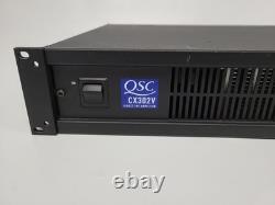 QSC CX302V Professional Power Amplifier 2-Channel, XLR