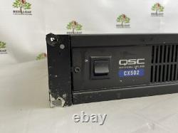 QSC CX502 Two Channel Professional Power Amplifier (SEE PHOTOS)