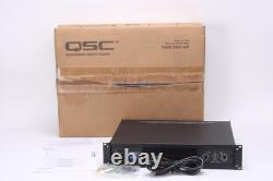 QSC CX602V 2 Channel Professional Power Amplifier With Power Cable and Accessories