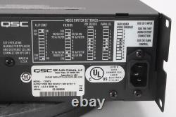 QSC CX602V 2 Channel Professional Power Amplifier With Power Cable and Accessories