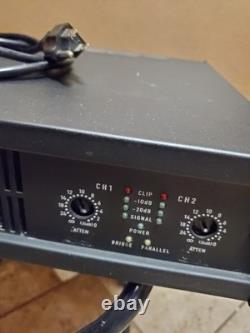 QSC CX602V Professional Power Amplifier 2-Channel 400withch Tested Cleaned