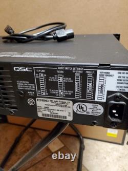 QSC CX602V Professional Power Amplifier 2-Channel 400withch Tested Cleaned