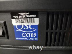 QSC CX702 Professional Amplifier Power Amp QSC Audio Products