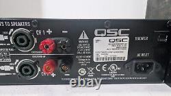 QSC GX3 2-Channel 300 Watt Professional Rack Mountable Power Amplifier Tested