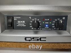 QSC GX5 700W 2-Channel Professional Power Amplifier High-Performance Audio