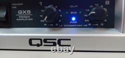 QSC GX5 Power Amplifier Pro Rack 2 channel 700 watts