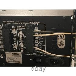 QSC ISA 300Ti Professional Amplifier 3U Black 300W 70V 100V Commercial Audio