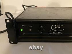 QSC MX 1500 Professional Power Amplifier Dual Monaural Amp