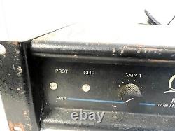 QSC MX 1500 Professional Power Dual Monaural Amplifier 400 WPC VGC UNTESTED