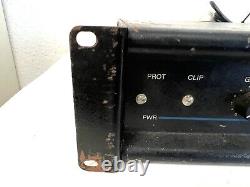 QSC MX 1500 Professional Power Dual Monaural Amplifier 400 WPC VGC UNTESTED