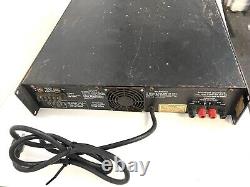 QSC MX 1500 Professional Power Dual Monaural Amplifier 400 WPC VGC UNTESTED