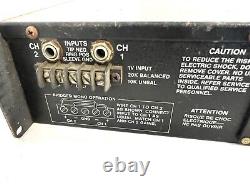 QSC MX 1500 Professional Power Dual Monaural Amplifier 400 WPC VGC UNTESTED