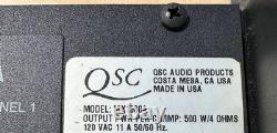 QSC MX-1500A Professional Power Amplifier Tested and Works 1