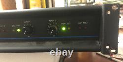 QSC MX 1500A Professional Stereo Amplifier 500 Watts @4 Ohms /ch Used Tested