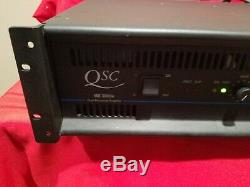 QSC MX 3000a MX3000A Pro Stereo 2 Channel Dual Power Amplifier
