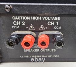 QSC MX 700 2-Channel Professional Stereo Amplifier Power, Rack Mountable