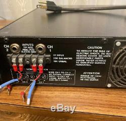 QSC MX1500A 2 Channel Professional Stereo Power Amplifier