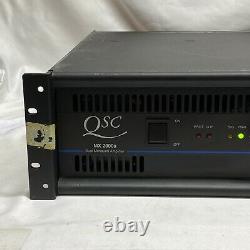 QSC MX2000a Dual Monaural Amplifier 120 V, 12 A, Power Amp