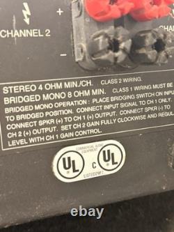 QSC MX3000a Professional Power Amplifier
