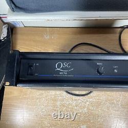 QSC MX700 Professional Bridgeable Stereo Power Amplifier 700w