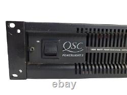 QSC PL218 1800W Powerlight 2 Series Pro Audio Power Amplifier Rack Mountable 1