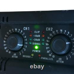 QSC PL224 PowerLight 2 Series 2-Channel Power Professional Amplifier 2400 Watt