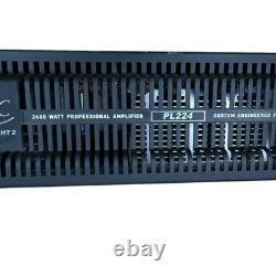 QSC PL224 PowerLight 2 Series 2-Channel Power Professional Amplifier 2400 Watt