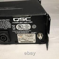 QSC PL380 2 Channel 8000W PowerLight 3 Series Professional Amplifier (Untested)