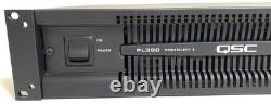 QSC PL380 Power Amplifier Pro Audio PA Amp Tested WORKING Used
