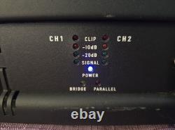 QSC PL380 Powerlight 3 8000 Watt Power Amplifier Pro Rack Amp Live Audio