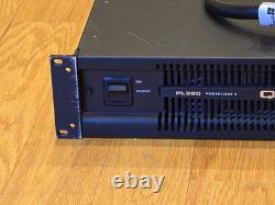 QSC PL380 Powerlight 3 8000 Watt Power Amplifier Pro Rack Amp Live Audio
