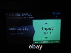 QSC PLD 4.3 Processing Amplifier, Pro level, DSP, 4 channels, 2500W