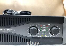 QSC PLX 1802 Premium Professional 1800W 2-Channel Power Amplifier TESTED