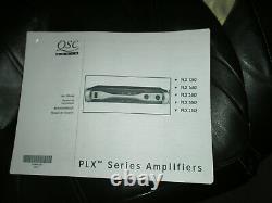 QSC PLX 3002 Pro Power Amplifier. A 3,000 watt BEAST, Lots of POWER to SPARE