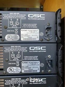 QSC PLX 3602 Professional 3600 Watt Power Amplifier Clean