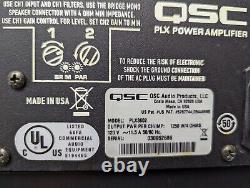 QSC PLX 3602 Professional 3600 Watt Power Amplifier Nice