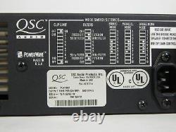 QSC PLX1602 2 Channel Pro Audio Power Amplifier Tested & Working