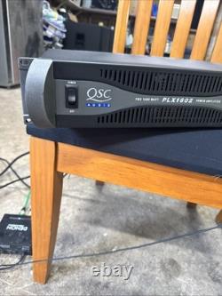 QSC PLX1602 PROFESSIONAL Stereo POWER AMPLIFIER 500 WATTS PER CHANNEL