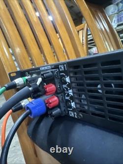 QSC PLX1602 PROFESSIONAL Stereo POWER AMPLIFIER 500 WATTS PER CHANNEL