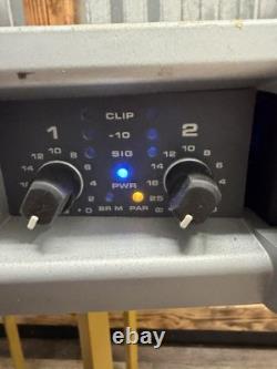 QSC PLX1802 Professional Power Amplifier 1800W 2-Channel Class H Rack Mount Amp