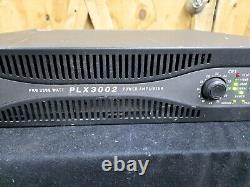 QSC PLX3002 PROFESSIONAL POWER AMPLIFIER 900Watts Per Ch. @ 4 ohms Working Amp