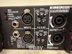 QSC PLX3602 2-Channel Professional Power Amplifier 2500 Watt Amp