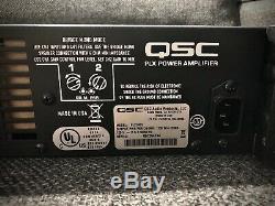 QSC PLX3602 with NEW AMP MODULE Professional Power Amplifier 2-channel 3600 WATT