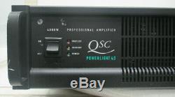 QSC PowerLight 4.0 Pro 2-Ch Power Amplifier PL4.0 900WPC @8 OHMS