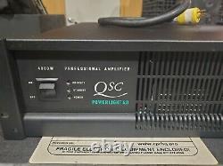 QSC PowerLight 4.0 Stereo Power Amplifier PL4.0 4000 Watts Audio Professional