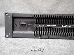 QSC PowerLight PL340 2 Channel Professional Power Amplifier 1350WPC (#21) (II7)