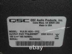 QSC Powerlight 6.0 II Non-PFC 6000W 2-Channel Power Professional Amplifier