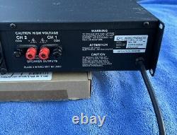 QSC Professional Sound Amp MX700 stereo power amplifier 170 watts per channel